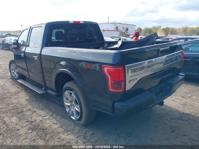 Ford F-150 Platinum 2015 1FTFW1EG3FFB94372 Image 3