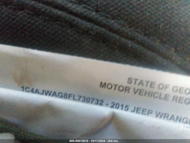 1C4AJWAG8FL730732 Jeep Wrangler Sport