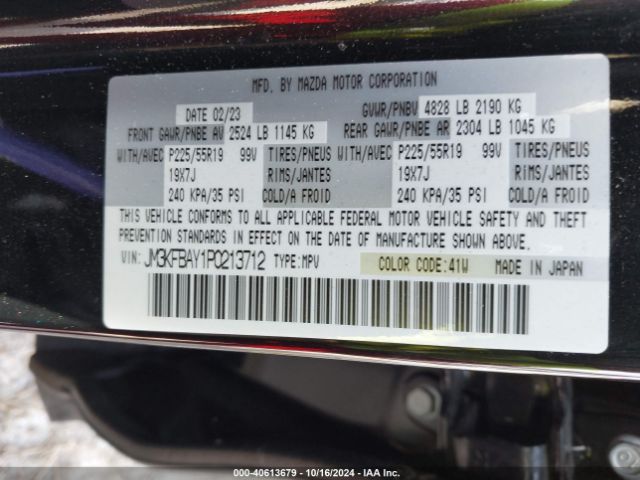 JM3KFBAY1P0213712 Mazda Cx-5 2.5 Turbo
