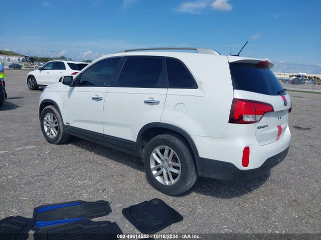 KIA SORENTO LX 2014 5XYKTDA6XEG479829 Image 3
