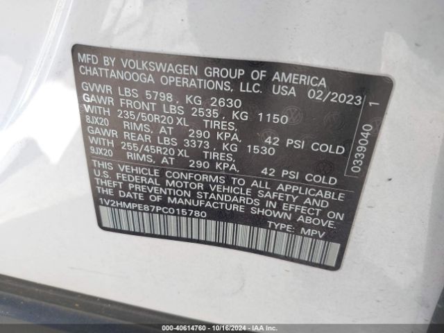 2023 VOLKSWAGEN ID.4 1V2HMPE87PC015780 Photo 8