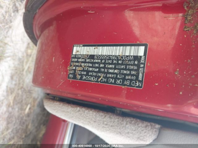 2001 PORSCHE 911 WP0CA29941S655128 Photo 8