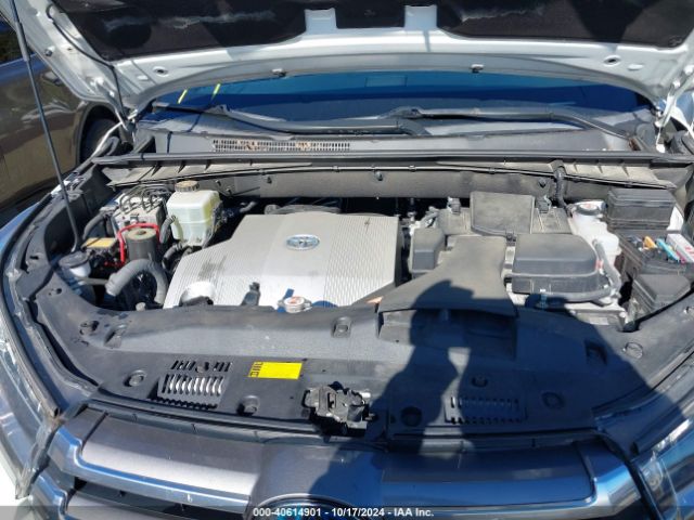 5TDDGRFH3KS052320 Toyota Highlander Hybrid Limited Platinum