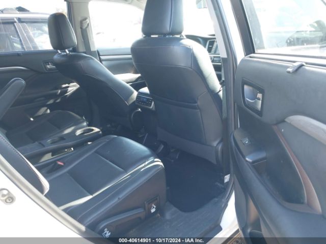 5TDDGRFH3KS052320 Toyota Highlander Hybrid Limited Platinum