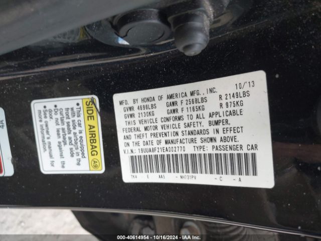 19UUA8F21EA002770 Acura Tl 3.5