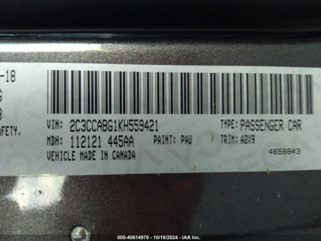 2C3CCABG1KH559421 Chrysler 300 300s