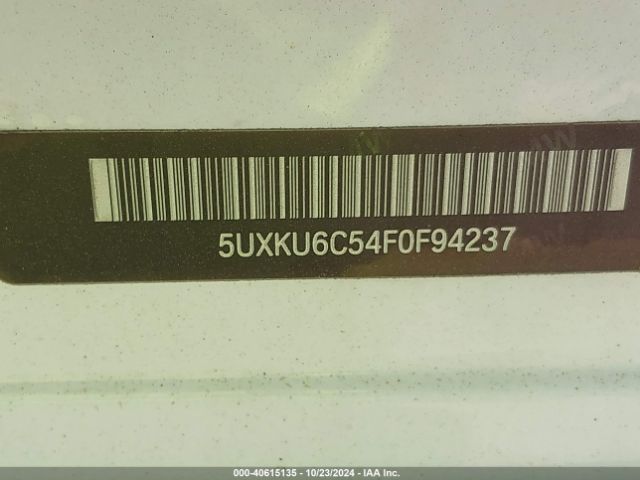 5UXKU6C54F0F94237 BMW X6 Xdrive50i