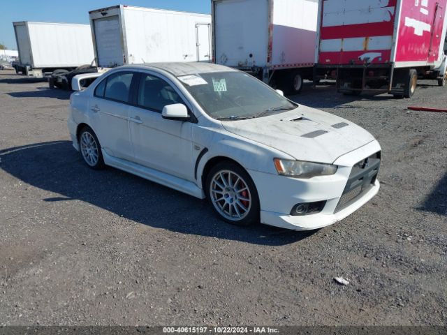 2008 MITSUBISHI LANCER EVOLUTION JA3AW86VX8U044594