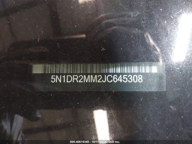 Nissan Pathfinder Sv 2018 5N1DR2MM2JC645308 Image 18