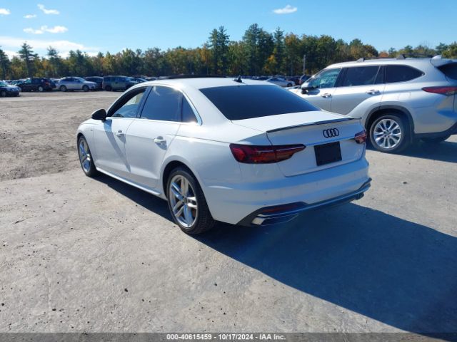 WAUEAAF41NN008814 Audi A4 Premium Plus 45 Tfsi S Line Quattro S Tronic