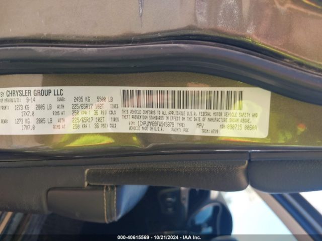 1C4PJMAB9FW545879 Jeep Cherokee Sport