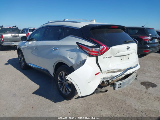 Nissan MURANO SL 2017 5N1AZ2MG4HN162415 Image 3