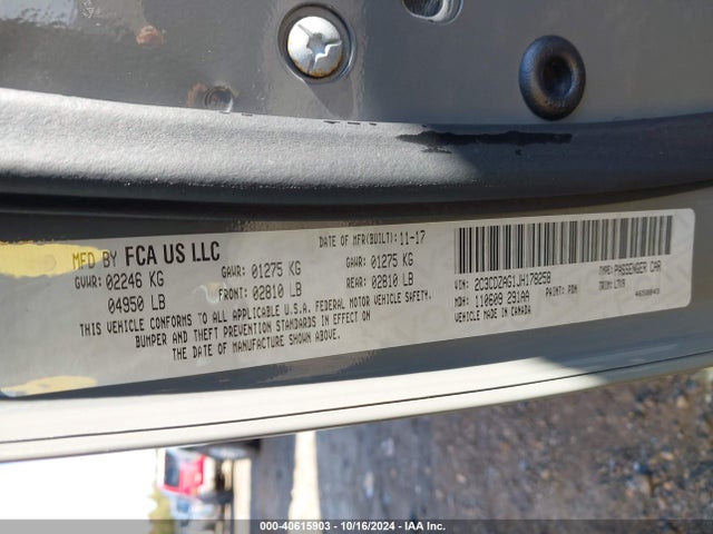 Dodge Challenger Sxt 2018 2C3CDZAG1JH178258 Image 8