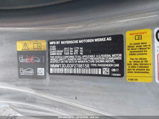 WMW13DJ03P2T88158 Mini Se Hardtop Cooper