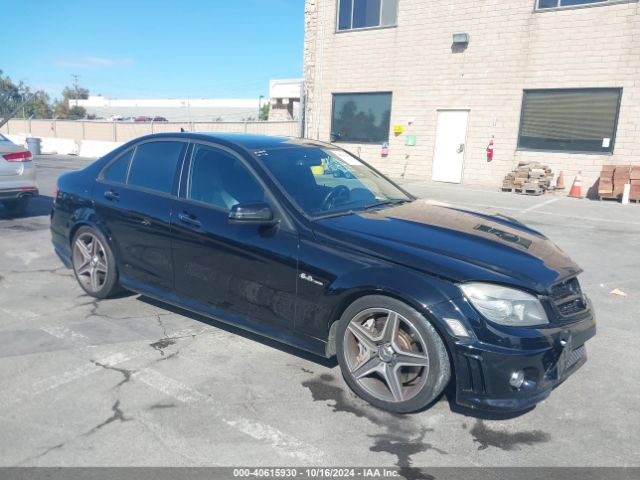 2010 MERCEDES-BENZ C 63 AMG WDDGF7HB9AF493211