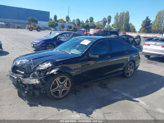 2010 MERCEDES-BENZ C 63 AMG WDDGF7HB9AF493211 Photo 1