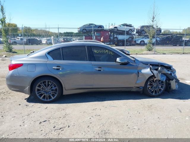 JN1FV7ARXGM450746 Infiniti Q50 3.0t Red Sport 400