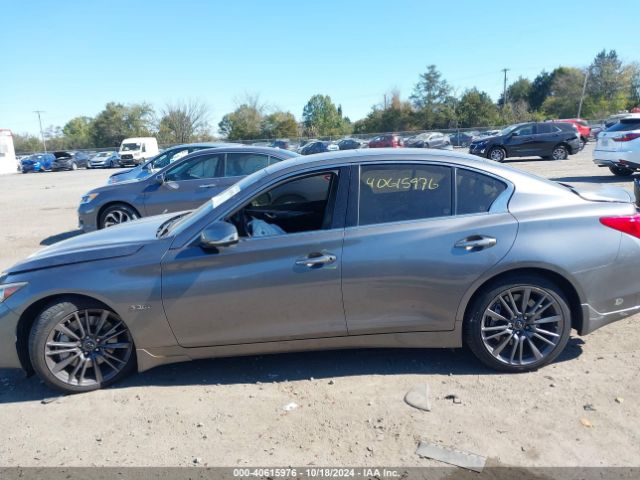 JN1FV7ARXGM450746 Infiniti Q50 3.0t Red Sport 400
