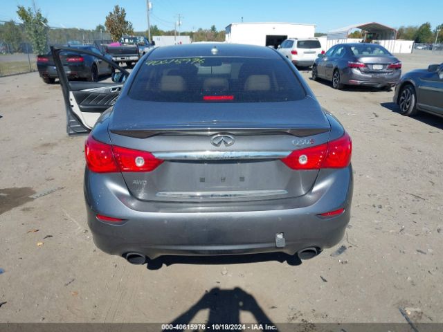 JN1FV7ARXGM450746 Infiniti Q50 3.0t Red Sport 400