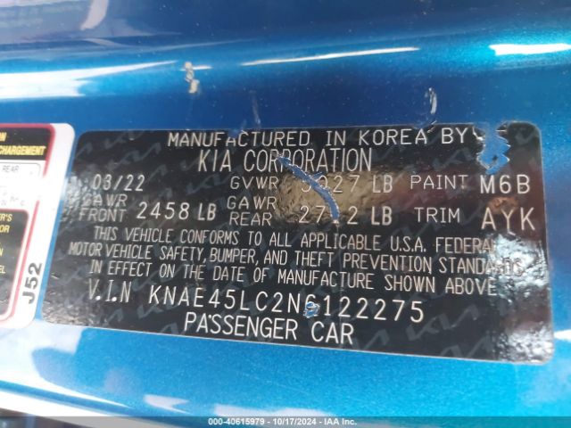 KNAE45LC2N6122275 KIA Stinger Gt1