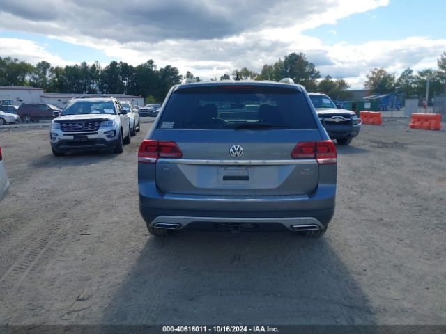 1V2LR2CA7KC610884 Volkswagen Atlas 3.6l V6 Se