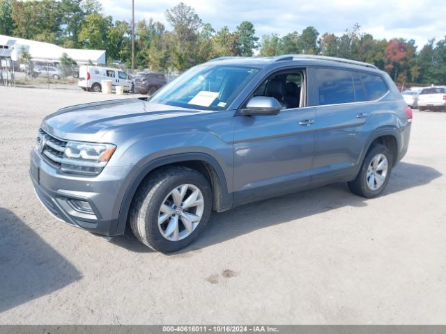 1V2LR2CA7KC610884 Volkswagen Atlas 3.6l V6 Se