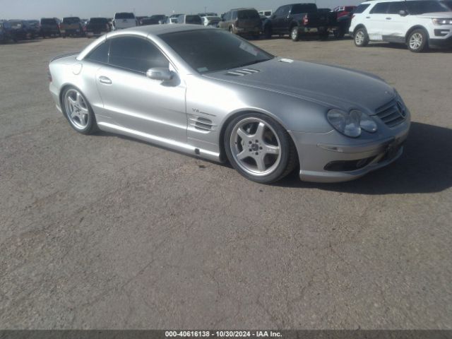 2004 MERCEDES-BENZ SL 55 AMG WDBSK74F74F079727