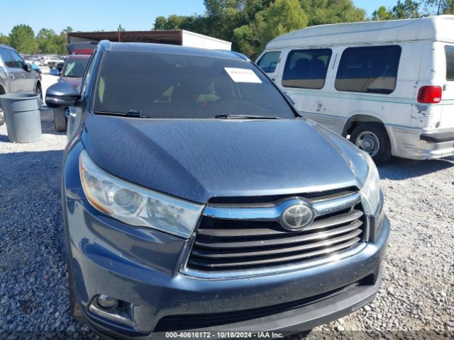 5TDDKRFH5ES020911 Toyota Highlander Limited Platinum V6