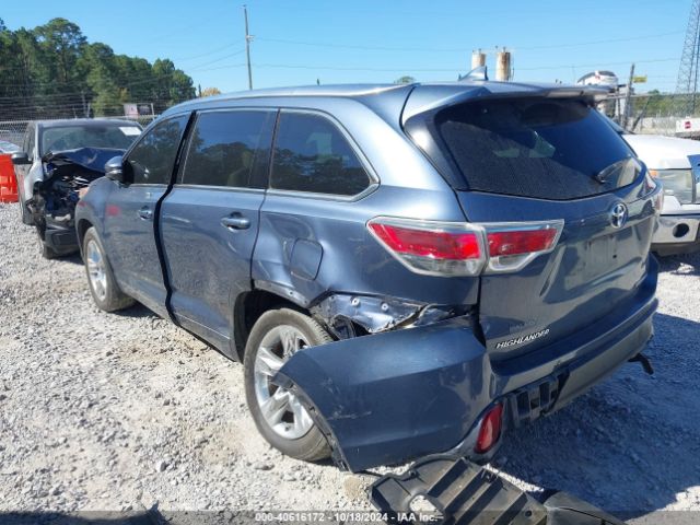 5TDDKRFH5ES020911 Toyota Highlander Limited Platinum V6