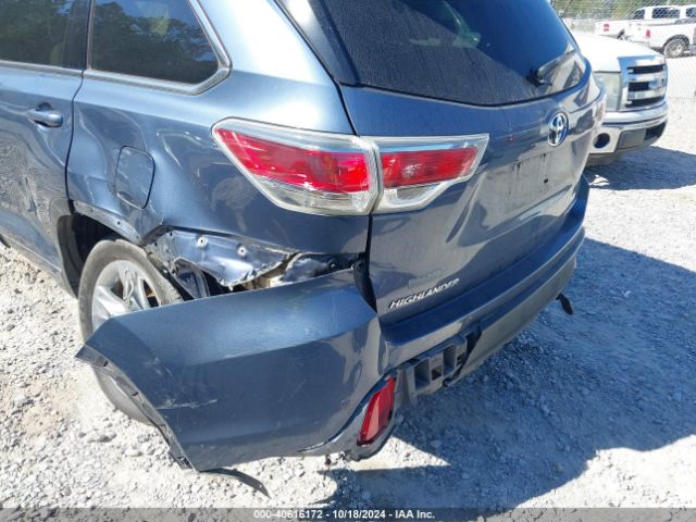 5TDDKRFH5ES020911 Toyota Highlander Limited Platinum V6