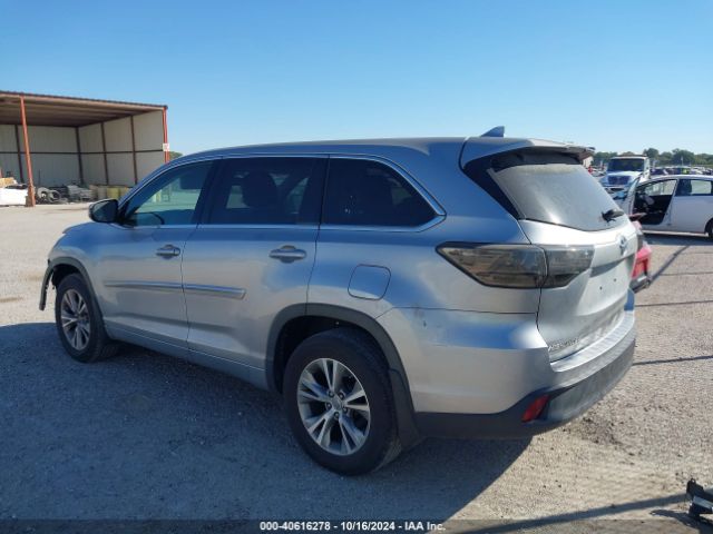 5TDBKRFH6FS098221 Toyota Highlander Le Plus V6