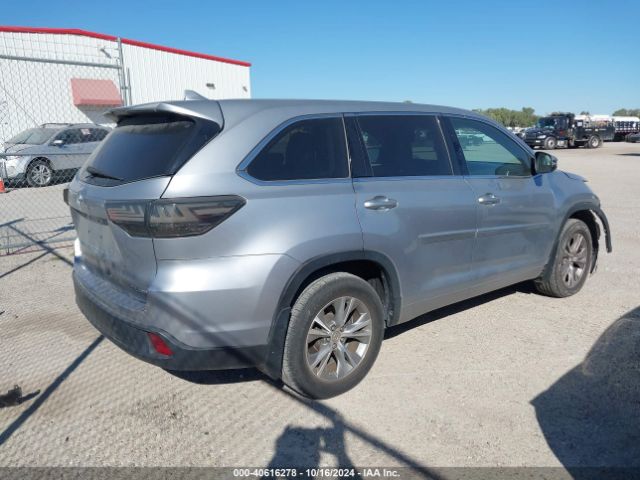 5TDBKRFH6FS098221 Toyota Highlander Le Plus V6