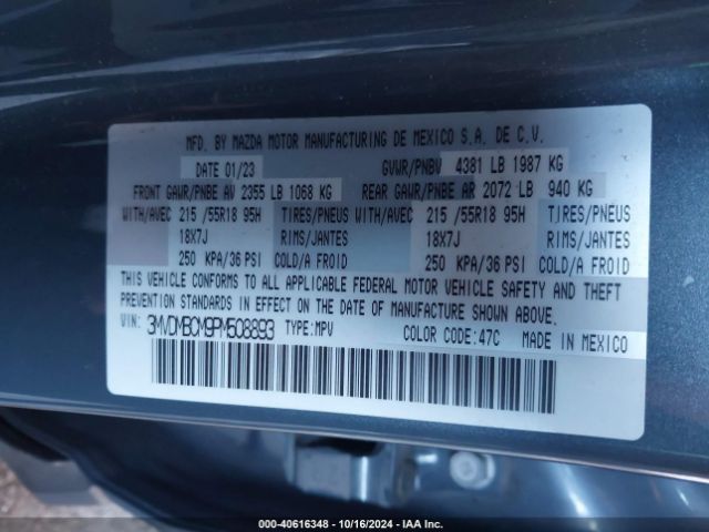 3MVDMBCM9PM508893 Mazda Cx-30 2.5 S Carbon Edition
