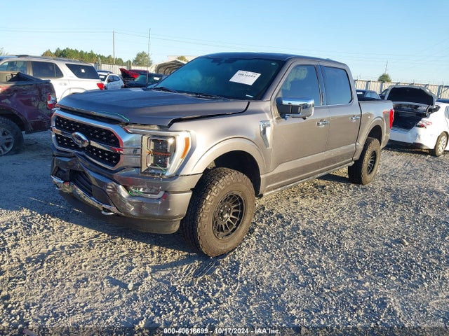 Ford F-150 Platinum 2021 1FTFW1E57MFD03511 Image 2