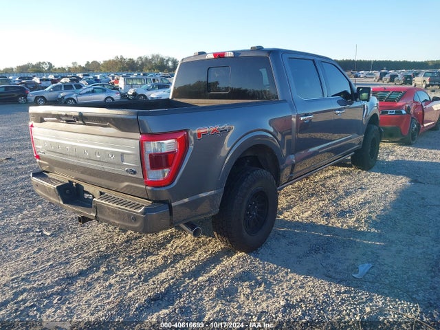 Ford F-150 Platinum 2021 1FTFW1E57MFD03511 Image 4