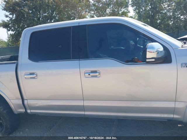 1FTEW1EF4GFB25792 Ford F-150 Platinum