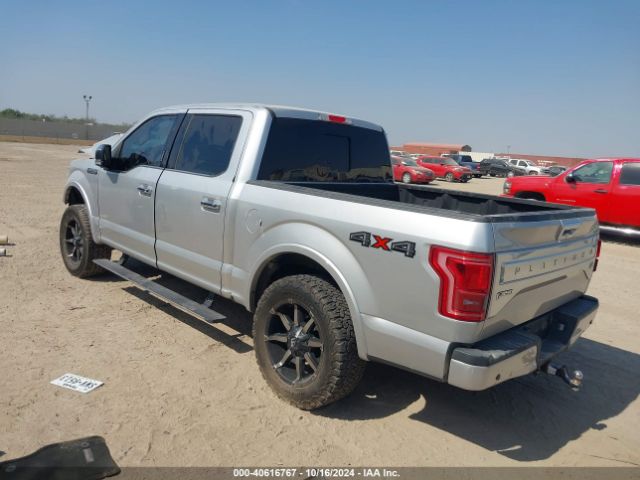 1FTEW1EF4GFB25792 Ford F-150 Platinum