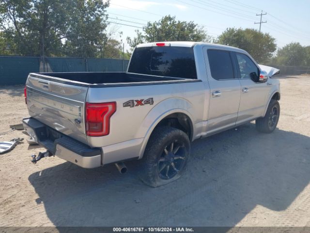 1FTEW1EF4GFB25792 Ford F-150 Platinum