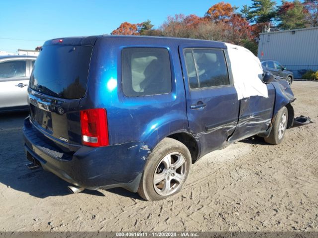 5FNYF4H47FB016836 Honda Pilot Ex