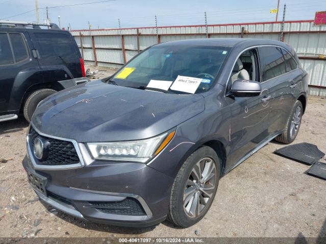 5FRYD3H54HB007201 Acura Mdx Technology Package