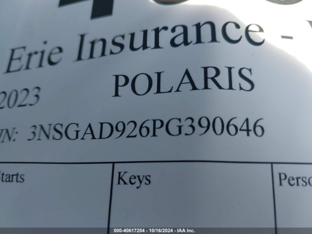 2023 POLARIS RZR 3NSGAD926PG390646 Photo 9