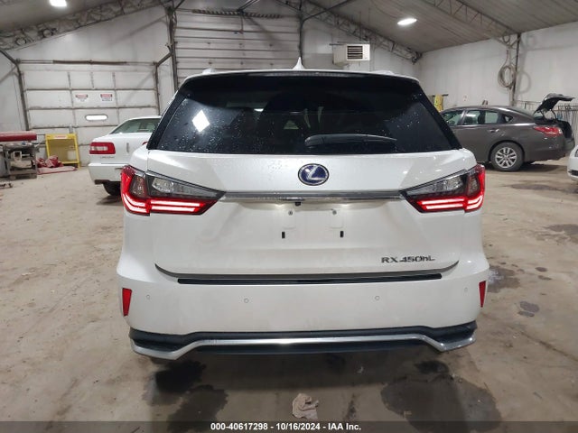 JTJHGKFA0L2010852 Lexus Rx 450hl