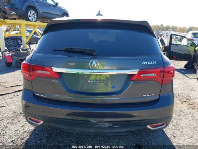 5FRYD4H45GB014105 Acura Mdx Technology   Acurawatch Plus Packages/technology Package