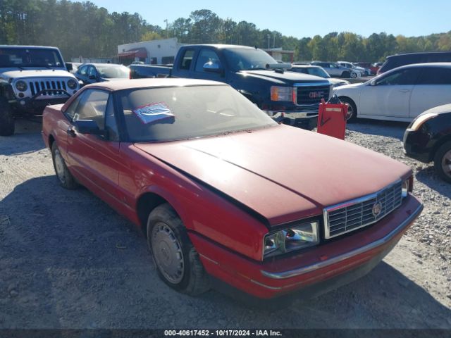 1988 CADILLAC ALLANTE 1G6VR3174JU101645