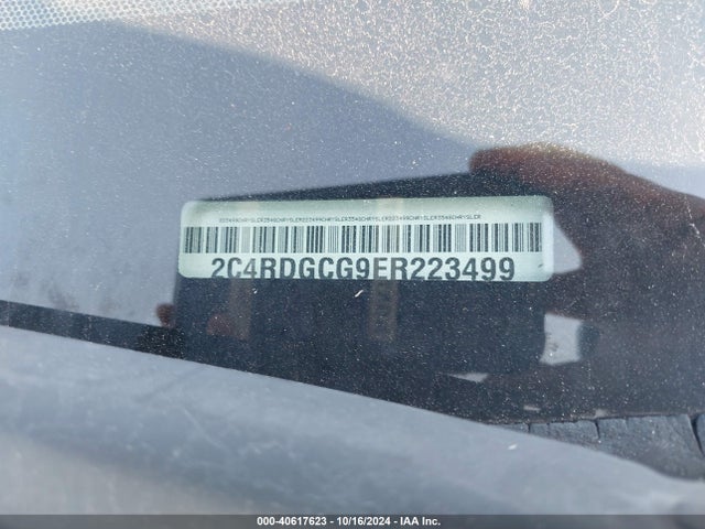 Dodge Grand Caravan Sxt 30th Anniversary 2014 2C4RDGCG9ER223499 Image 9