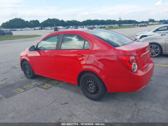 1G1JA5SH6F4155289 Chevrolet Sonic Ls Auto