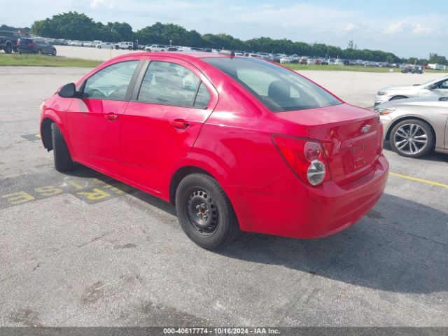 1G1JA5SH6F4155289 Chevrolet Sonic Ls Auto