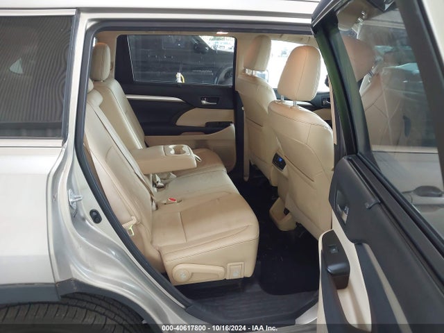 Toyota Highlander Xle V6 2014 5TDJKRFH3ES052582 Image 8