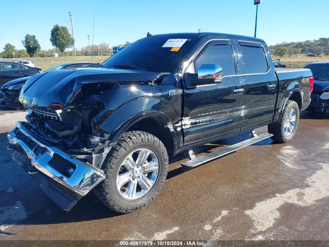 Ford F-150 Lariat 2018 1FTEW1E57JFB93793 Image 2