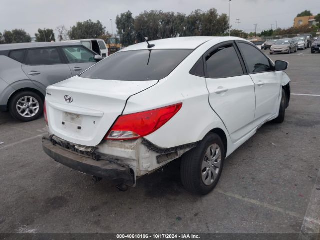 KMHCT4AE1FU882928 Hyundai ACCENT GLS